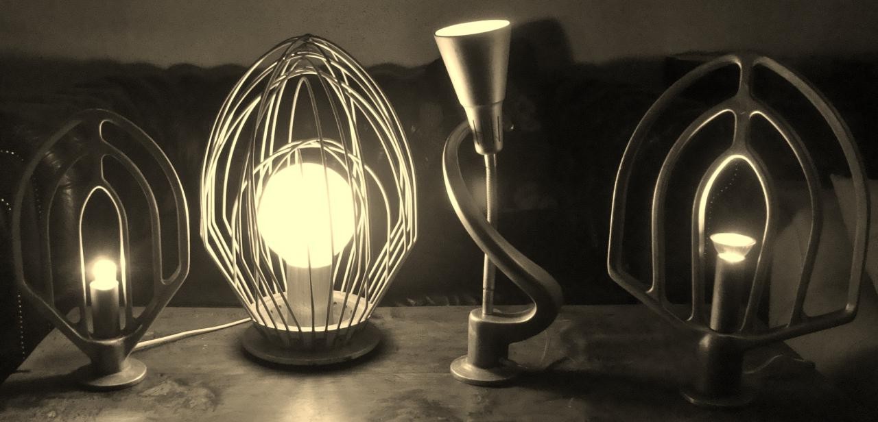 Подборка ламп в индустиальном стиле с необычным дизайном
